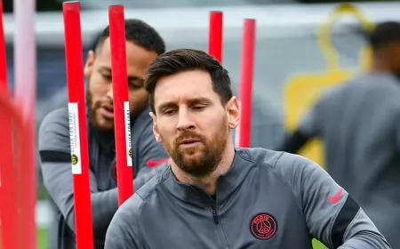 Messi volvió a entrenar y estará disponible para el partido por Champions League