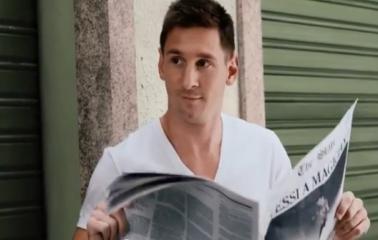 Messi y el Kun Agüero en la nueva publicidad de Pepsi