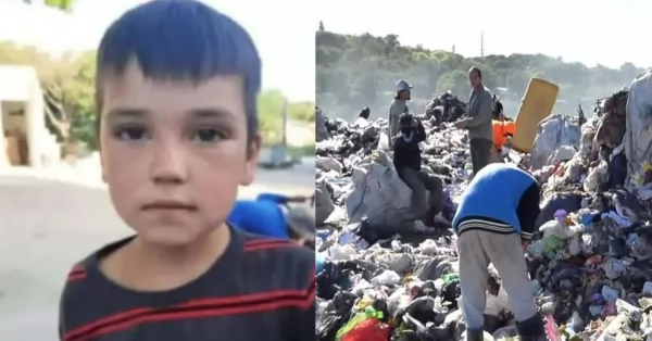 Paraná: un niño murió aplastado mientras buscaba comida en el camión de la basura