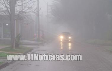 Rutas santafecinas afectadas por la niebla