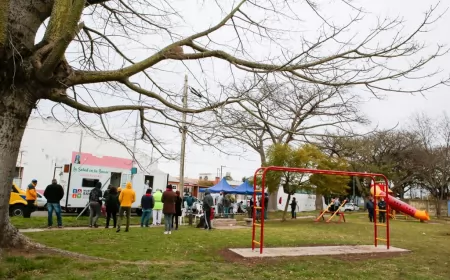 Covid-19: se desplegó en la Plaza de las Américas un nuevo operativo de testeos masivos