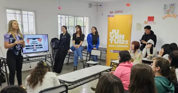 Brindaron talleres de orientación vocacional y ocupacional en las escuelas secundarias de San Lorenzo