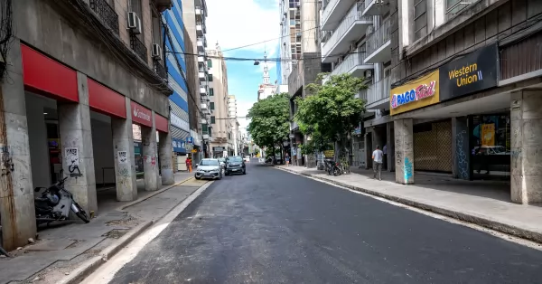 Rosario: Este lunes habilitan el tránsito en calle Santa Fe