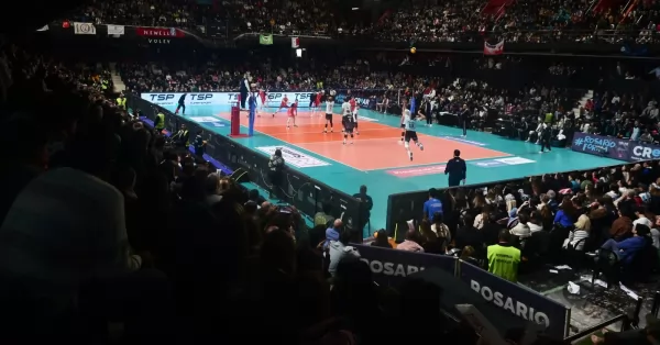 Rosario vivió dos encuentros del seleccionado de Voley Argentino este fin de semana 