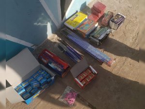 Bermúdez: decomisaron pirotecnia por venta ilegal en un kiosco