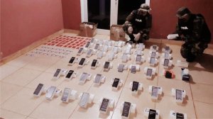 Prefectura secuestró un cargamento de celulares valuado en más de un millón de pesos
