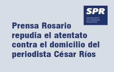 El Sindicato de Prensa de Rosario se solidarizó con el director del periódico Síntesis