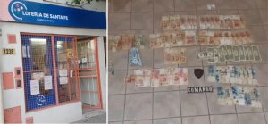 San Lorenzo: robó una quiniela, se escondió detrás del mostrador y fue detenido