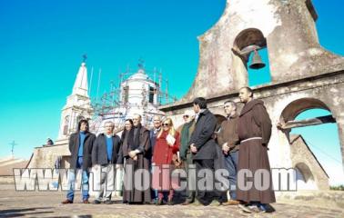 Ramos visitó el Convento San Carlos y anunció una segunda etapa de obras