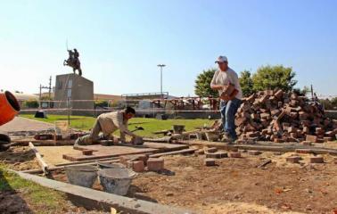 Construyen más rampas de accesibilidad en espacios públicos de San Lorenzo