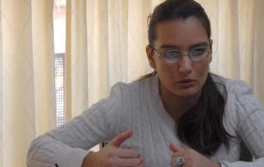 Raquel Murúa quedó detenida tras la protesta en Tribunales
