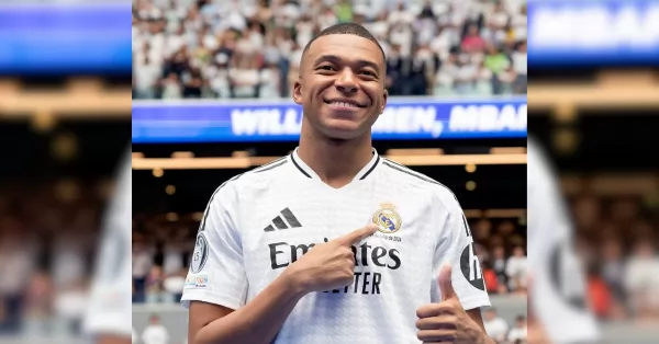 El Real Madrid presentó a Mbappé: “Hoy soy un chico feliz, se cumple mi sueño” 