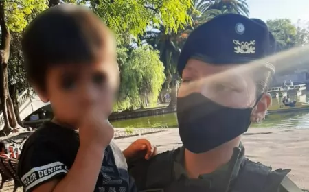 Gendarmes hallaron a un menor extraviado en Rosario