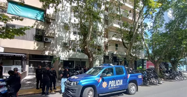 Investigan la muerte de un presunto ladrón que cayó de un noveno piso en el centro de Rosario