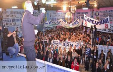 El peronismo se concentró en San Lorenzo