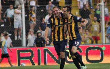 Con un hattrick de Marco Ruben, Central venció a Olimpo y sigue en la punta