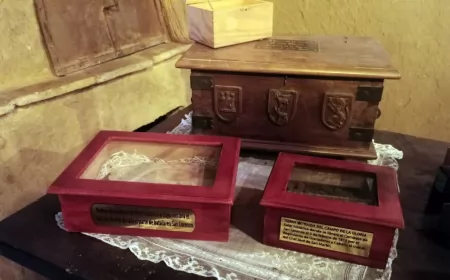  Enviaron tierra del Campo de la Gloria y madera del Pino Histórico para una muestra museológica en España 