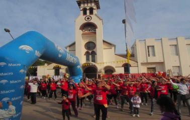 Primer y exitosa Maratón de la Parroquia San Roque