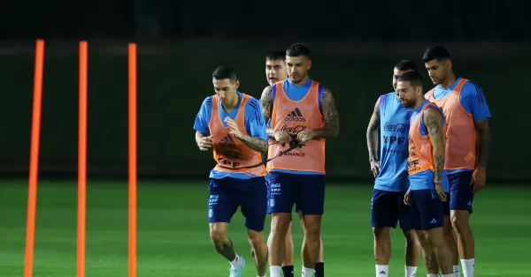 Sin Messi, Argentina se prepara para los amistosos en Estados Unidos