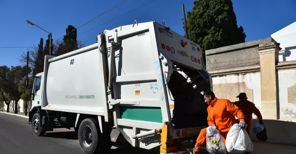 Viernes sin recolección de residuos en la región por el Día del Camionero