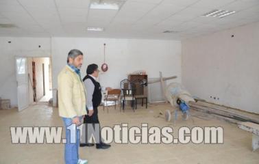 Avanza la obra del sindicato de Municipales