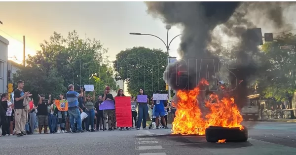 Cientos de personas se concentraron en el centro de San Lorenzo para exigir por la aparición de Sofía Delgado