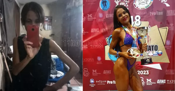Sofía Villarreal, la beltranense que pasó de la anorexia a convertirse en una atleta de fisicoculturismo