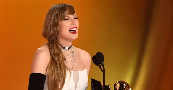 Taylor Swift hizo historia en los Grammy y ganó su cuarto premio 