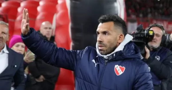 Tévez sufrió un accidente en su casa y debieron realizarle diez puntos de sutura