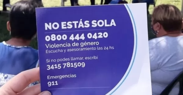 Atendieron más de 5800 consultas entre enero y octubre por violencia de género en Rosario 