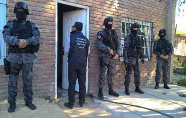 Allanamientos y detenidos en Villa Gobernador Gálvez