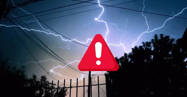 Se eleva a Rojo el alerta por tormentas en la región