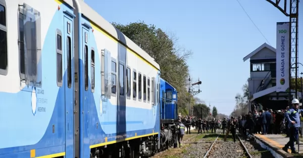 Preocupa el funcionamiento del tren Rosario - Cañada de Gómez ante el aumento del boleto de colectivos