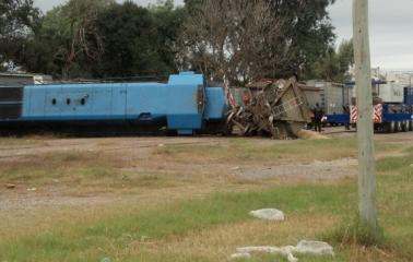 Descarriló un tren del Belgrano Cargas en San Lorenzo