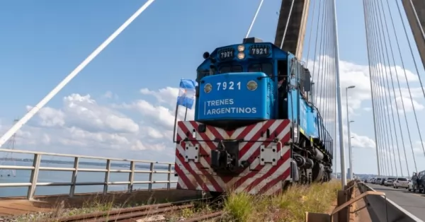 Luego de siete años, Trenes Argentinos Cargas volvió a cruzar a Paraguay