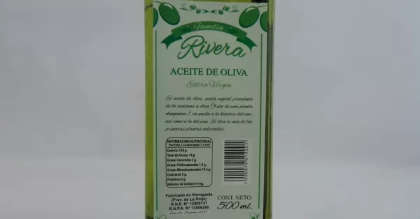 La ASSAL emitió un alerta alimentaria para un aceite de oliva extra virgen