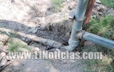 Beltrán: Agua potable contaminada con agua de pozo