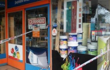 Vandalismo e intento de robo en San Lorenzo