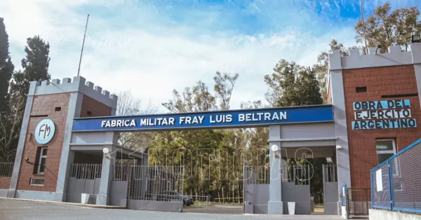 Milei declaró “zona militar” a Fabrica Militar de Fray Luis Beltrán 
